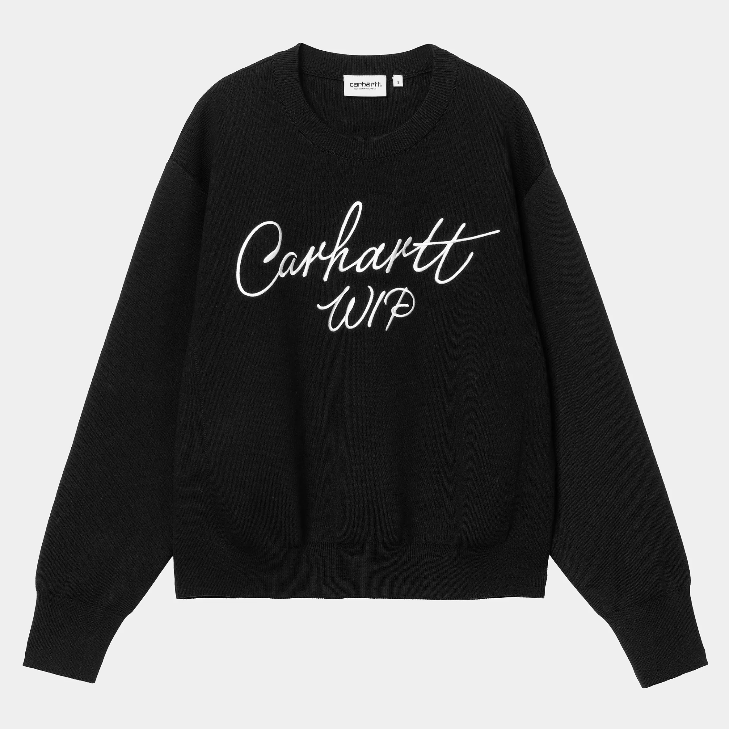 Malhas | Carhartt WIP W' Signature Sweater Black / Wax