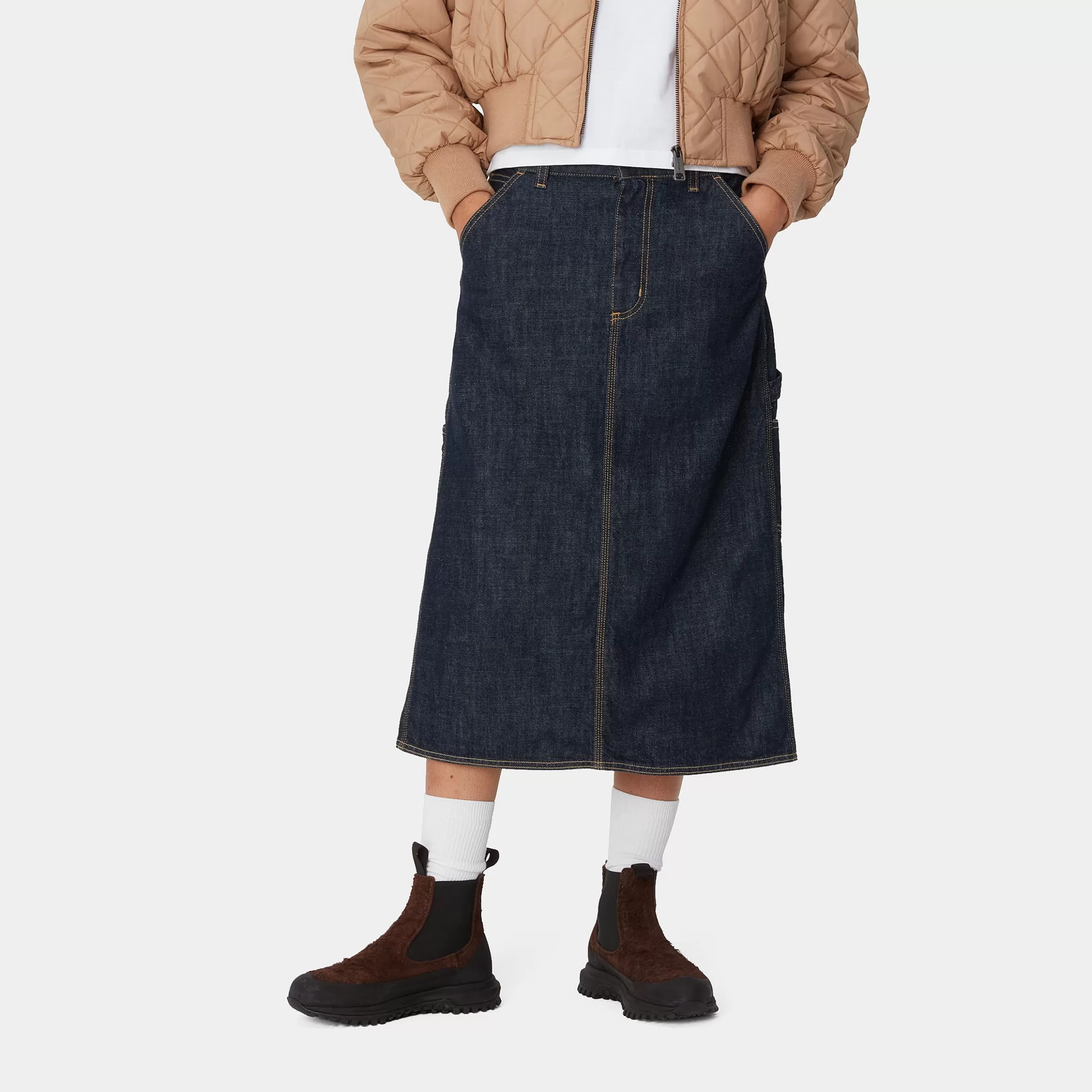 Vestidos & Saias | Carhartt WIP W' Single Knee Skirt Blue