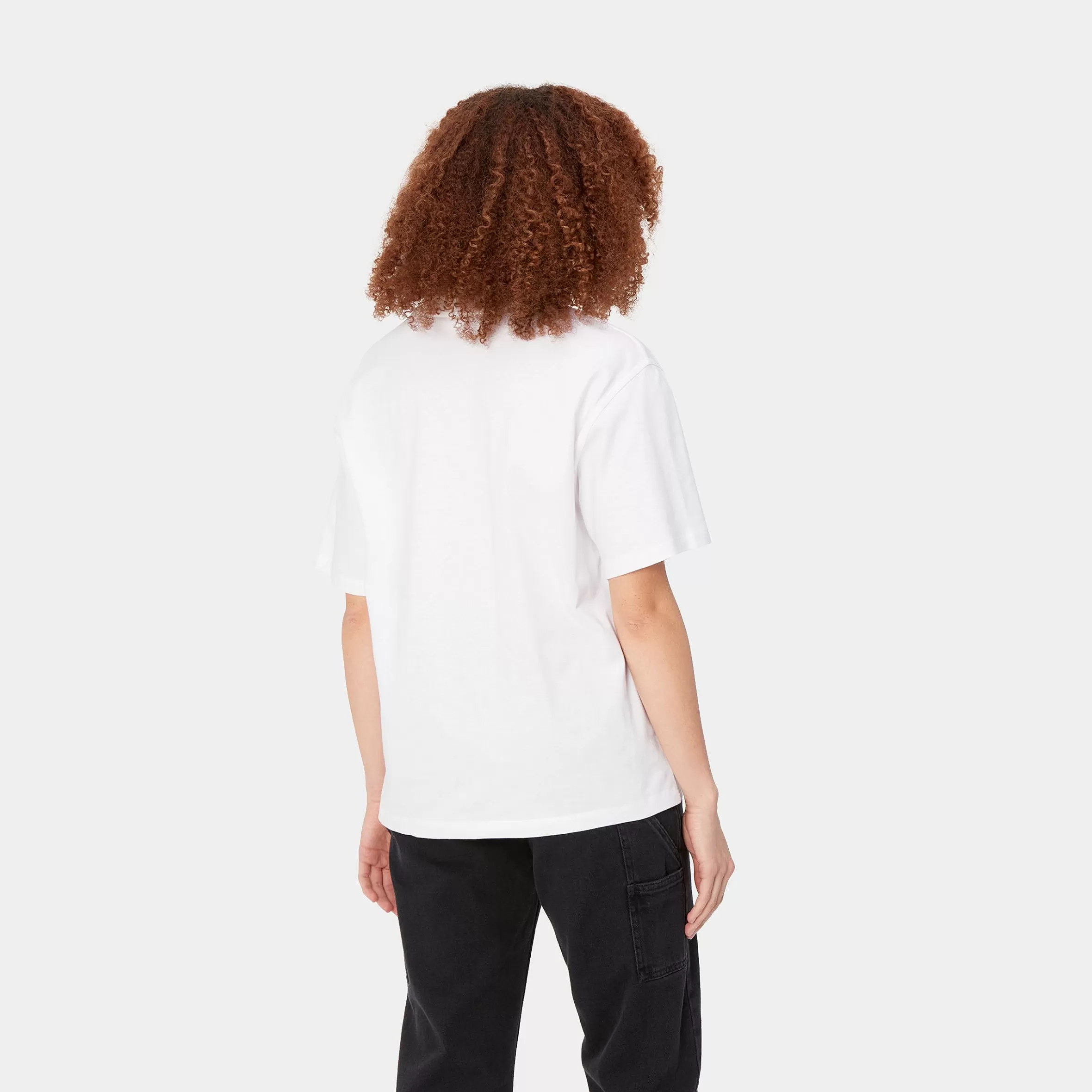 T-Shirts | Carhartt WIP W' S/S American Script T-Shirt White