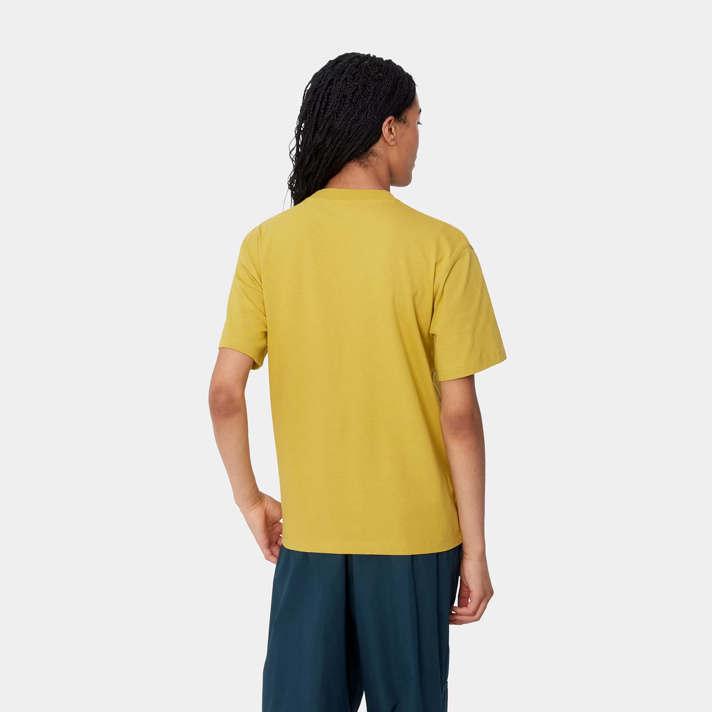 T-Shirts | Carhartt WIP W' S/S American Script T-Shirt Golden Olive