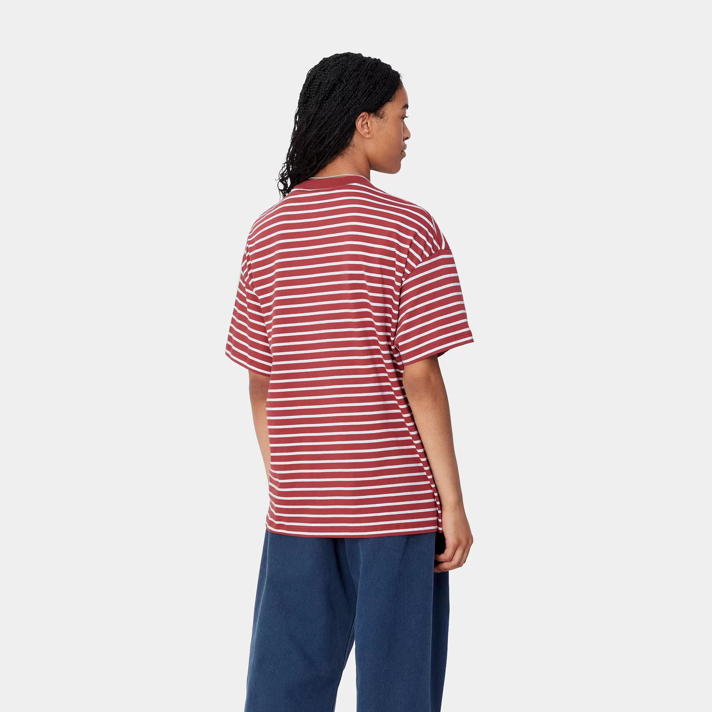 T-Shirts | Carhartt WIP W' S/S Bryna T-Shirt Bryna Stripe, Tuscany / White