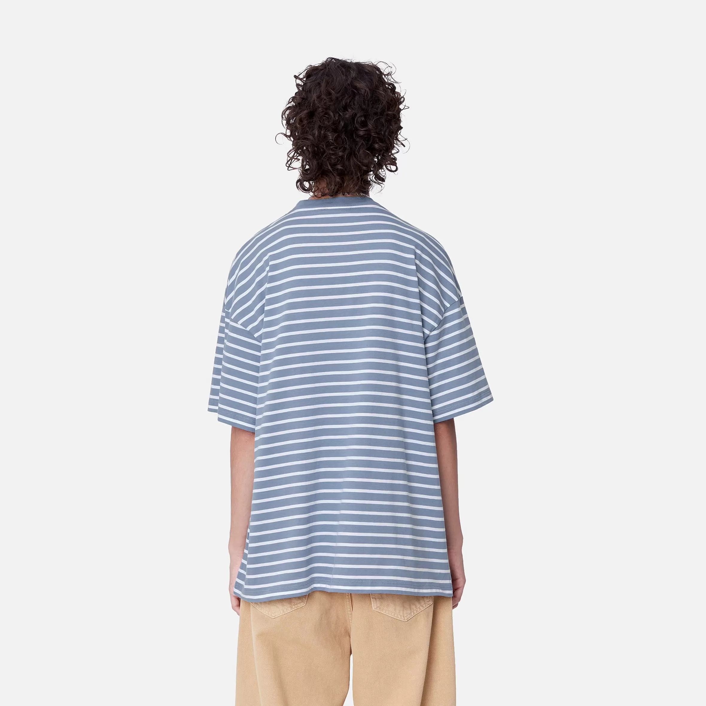 T-Shirts | Carhartt WIP W' S/S Bryna T-Shirt Bryna Stripe, Charm Blue / White