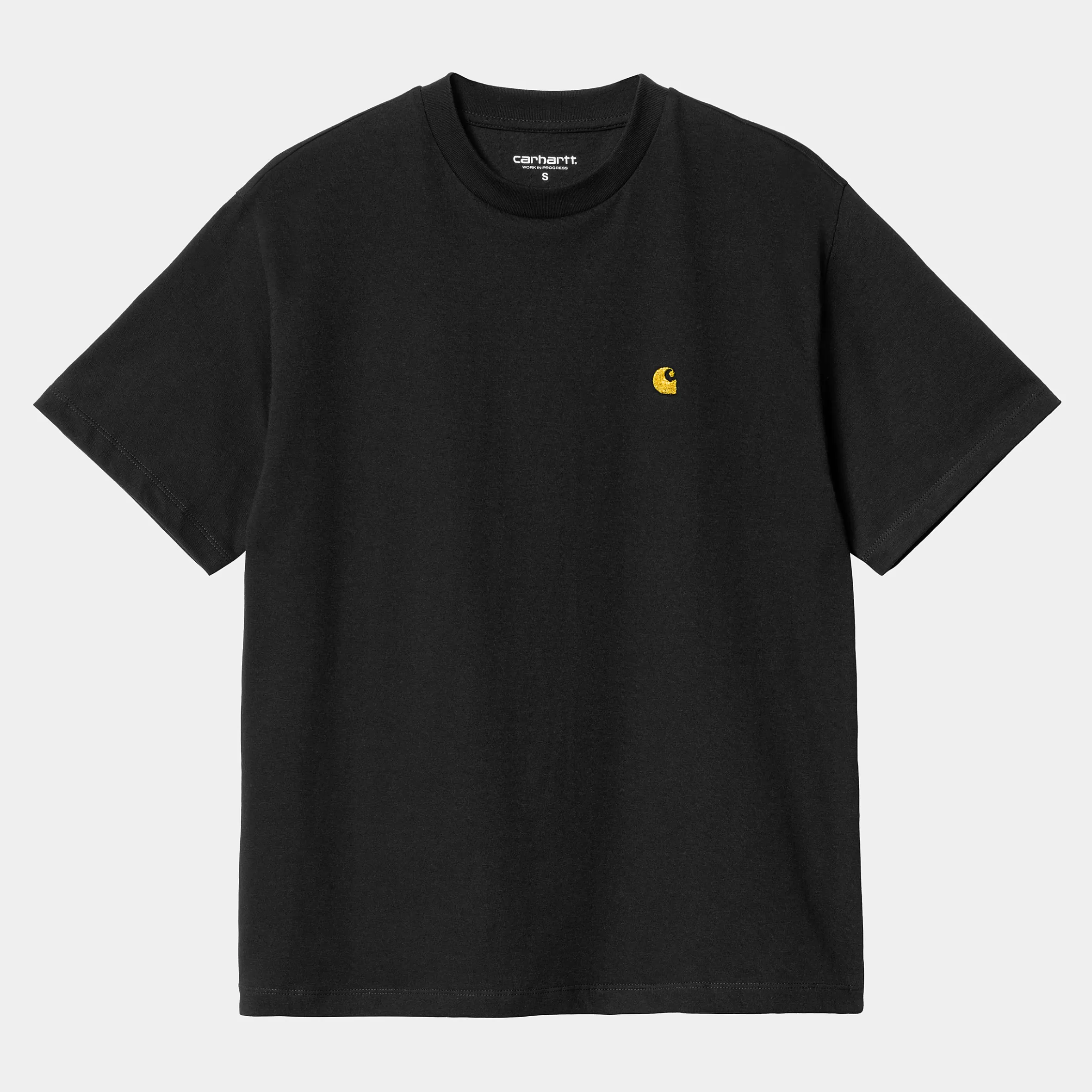 T-Shirts | Carhartt WIP W' S/S Chase T-Shirt Black / Gold