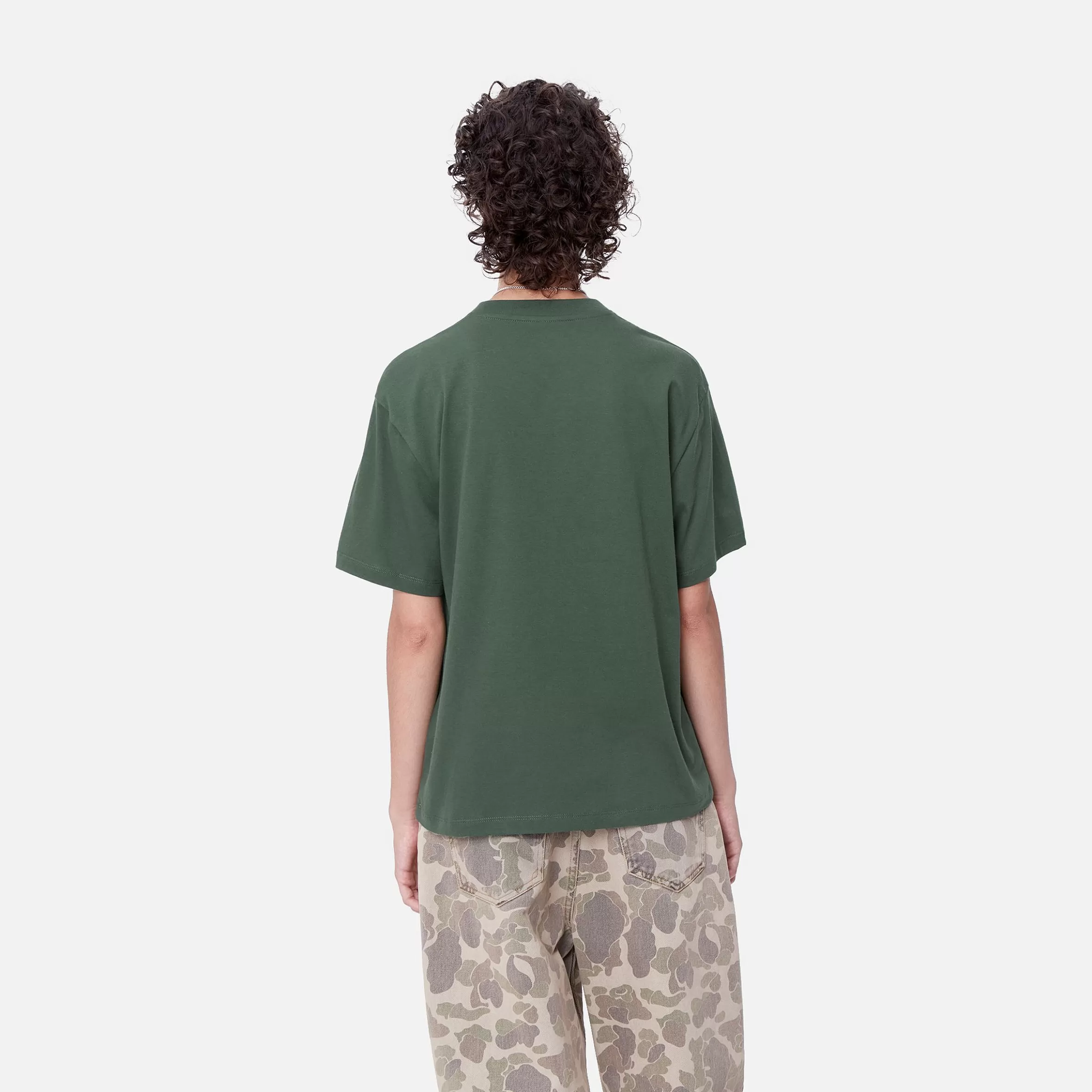 T-Shirts | Carhartt WIP W' S/S Chase T-Shirt Sycamore Tree / Gold