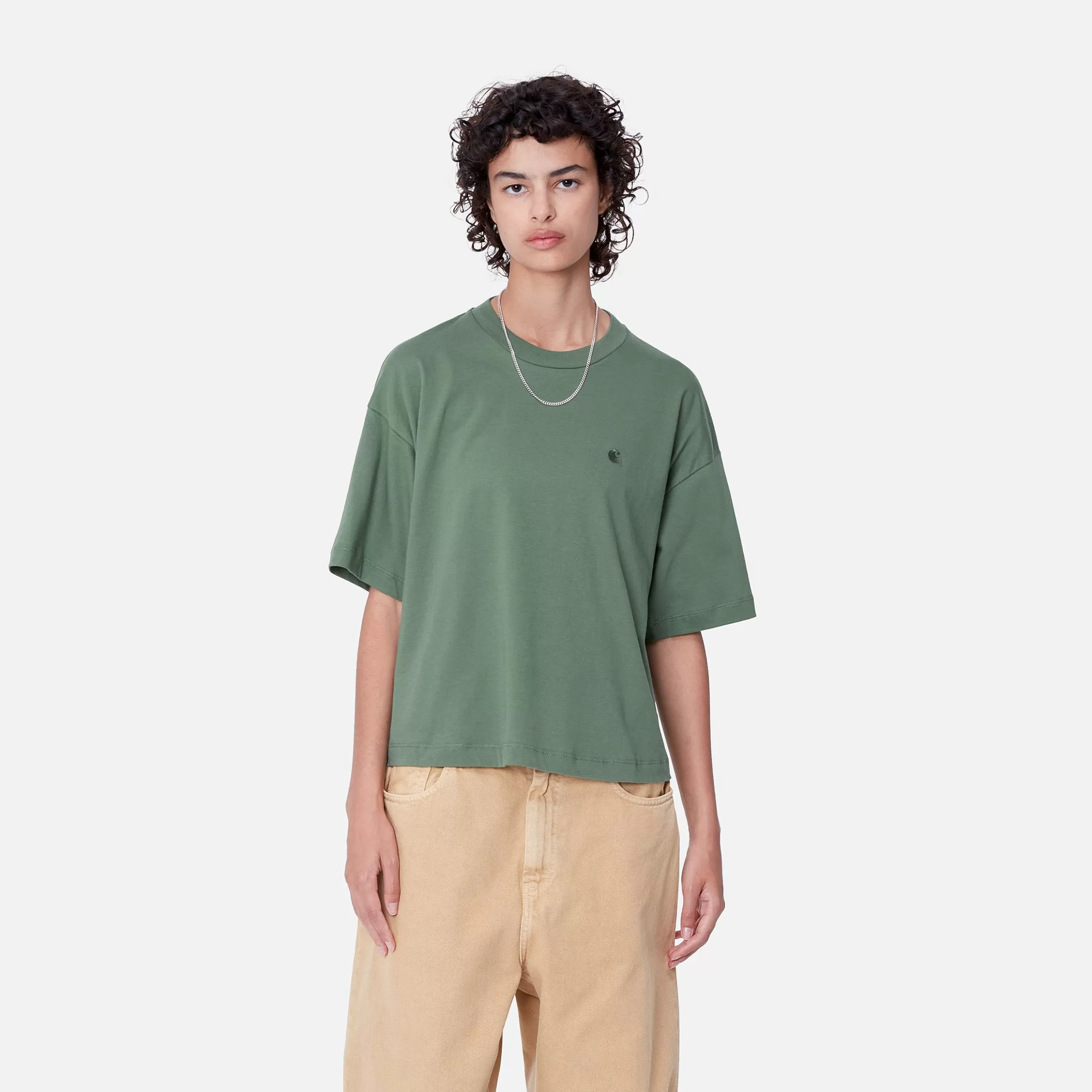 T-Shirts | Carhartt WIP W' S/S Chester T-Shirt Duck Green