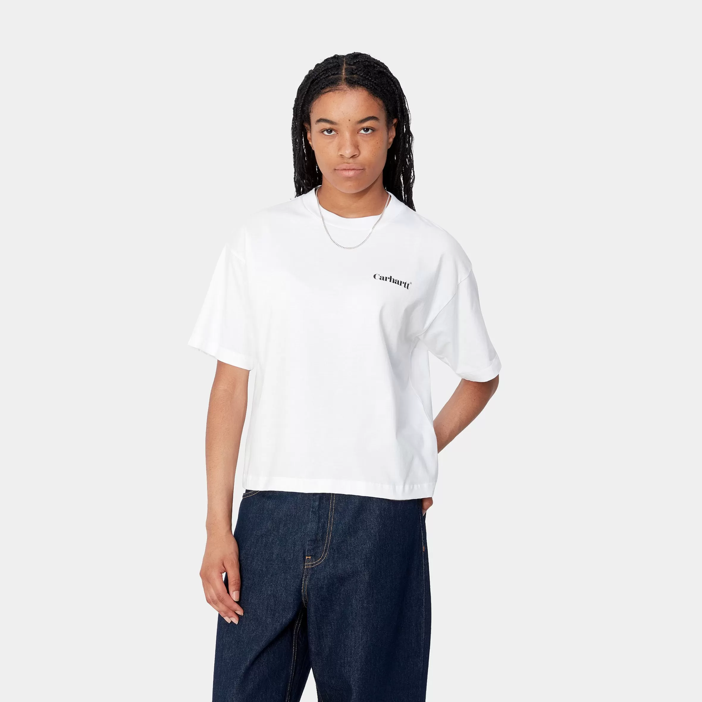 T-Shirts | Carhartt WIP W' S/S Fold Leo T-Shirt White