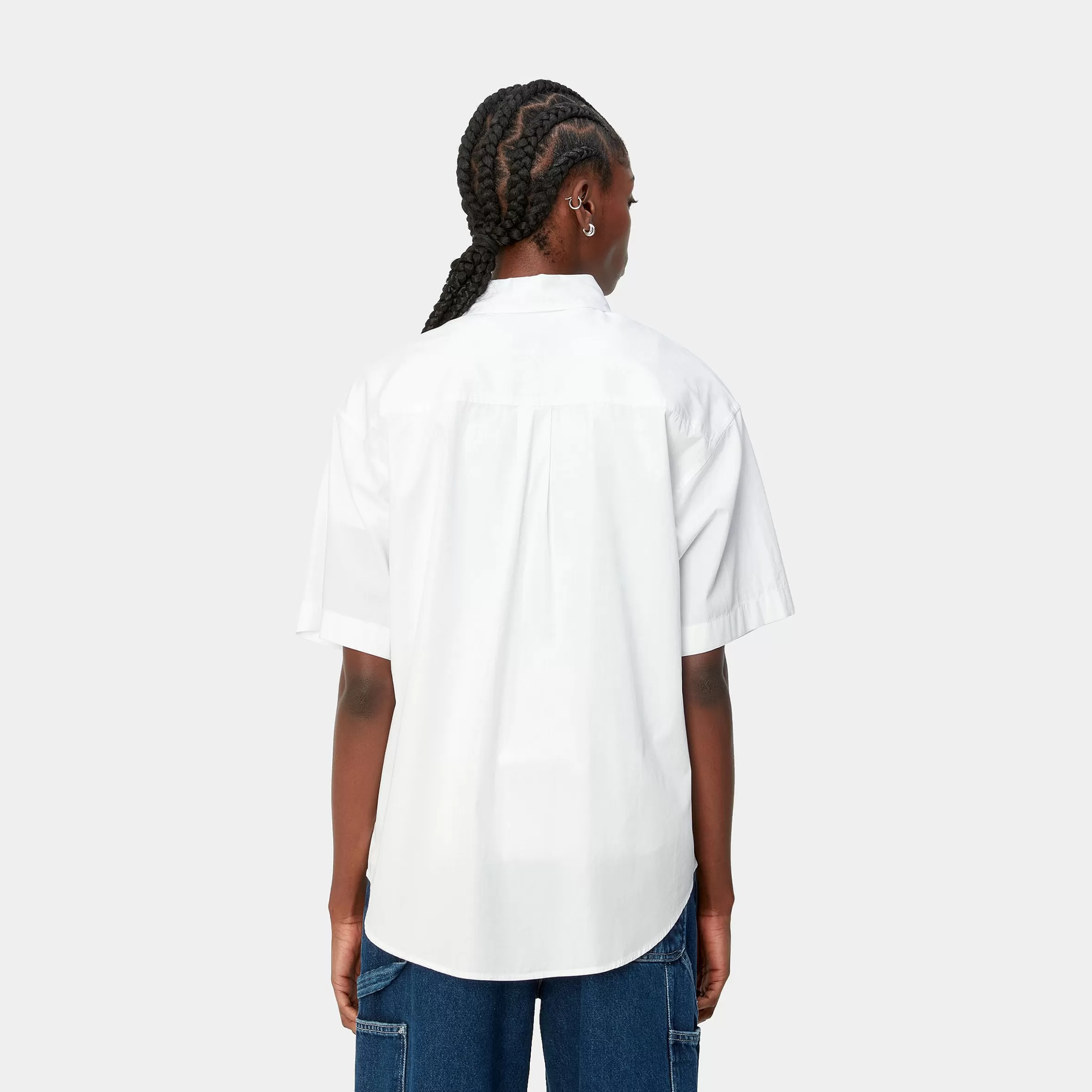 Camisas | Carhartt WIP W' S/S Jaxon Shirt White / White