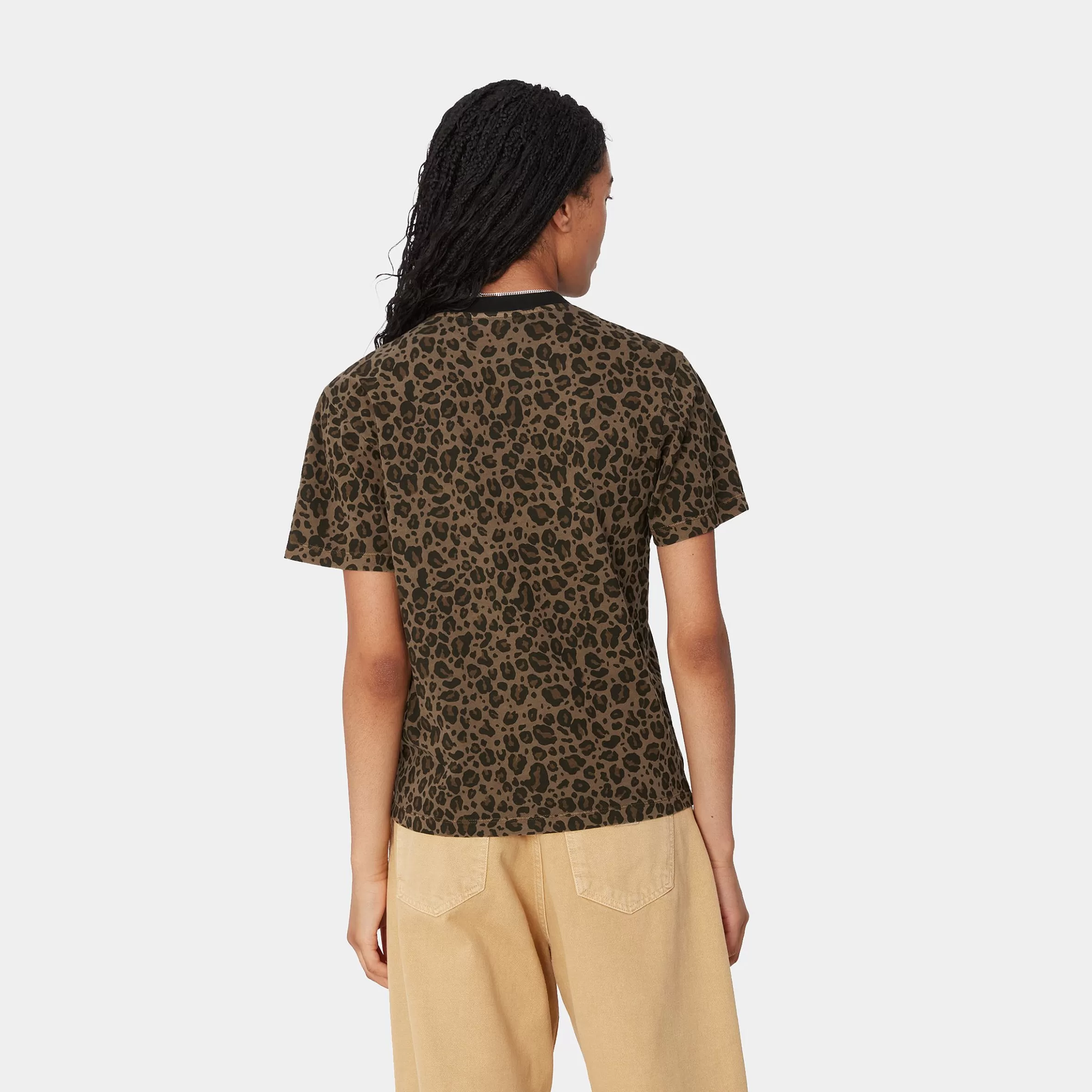 T-Shirts | Carhartt WIP W' S/S Leo Pocket T-Shirt Camo Leo, Tamarind