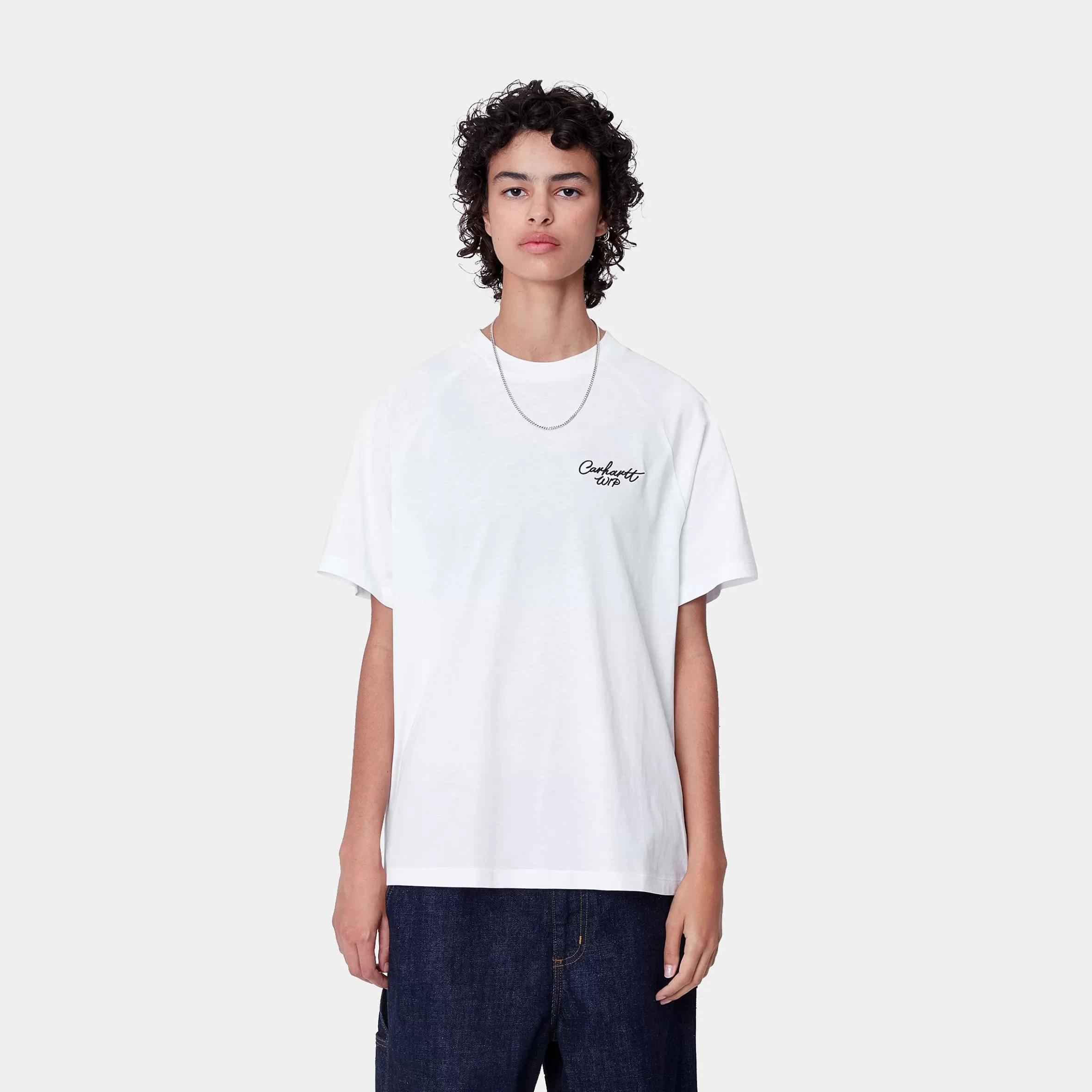 T-Shirts | Carhartt WIP W' S/S Signature T-Shirt White / Black