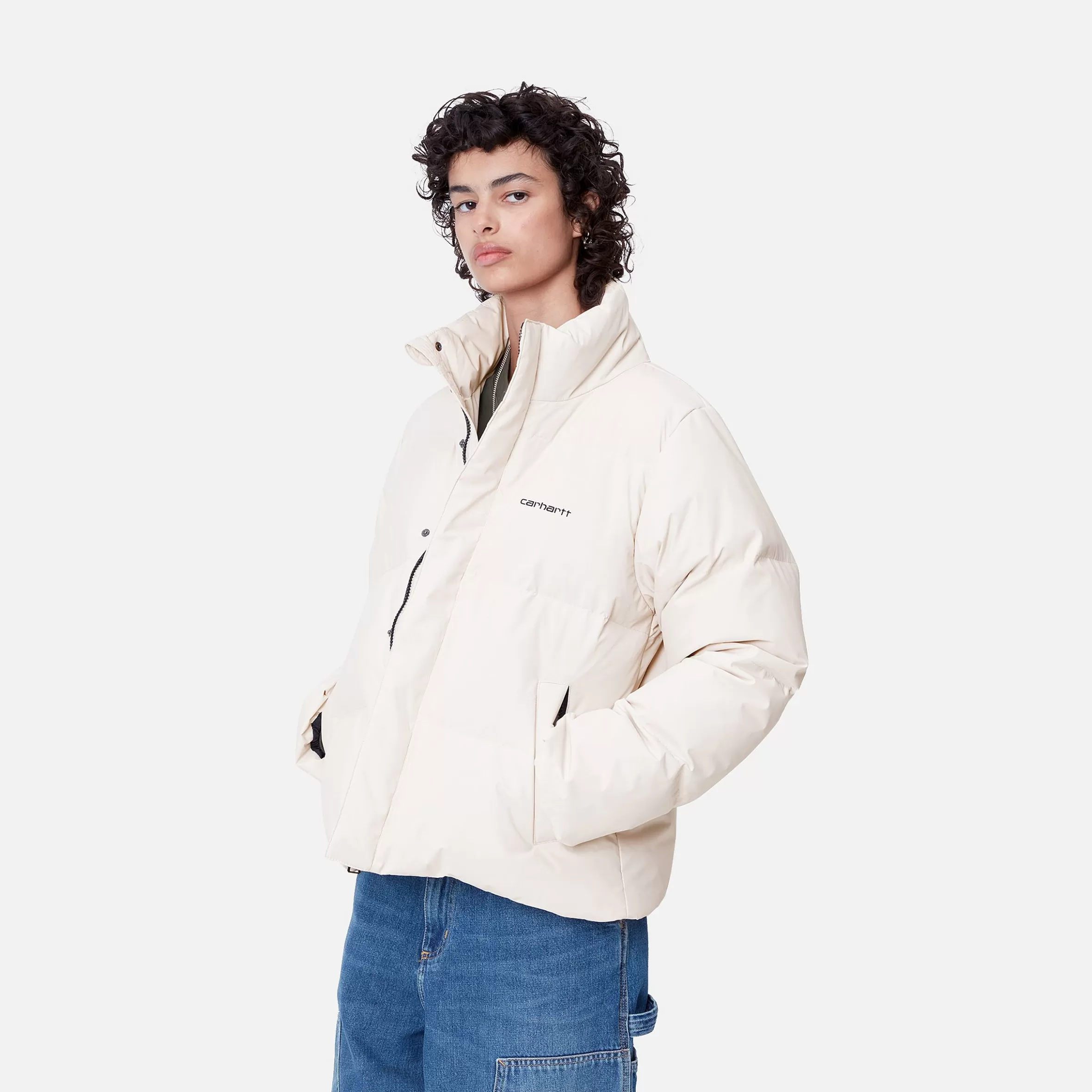 Blusões | Carhartt WIP W' Yanie Jacket Moonbeam / Black