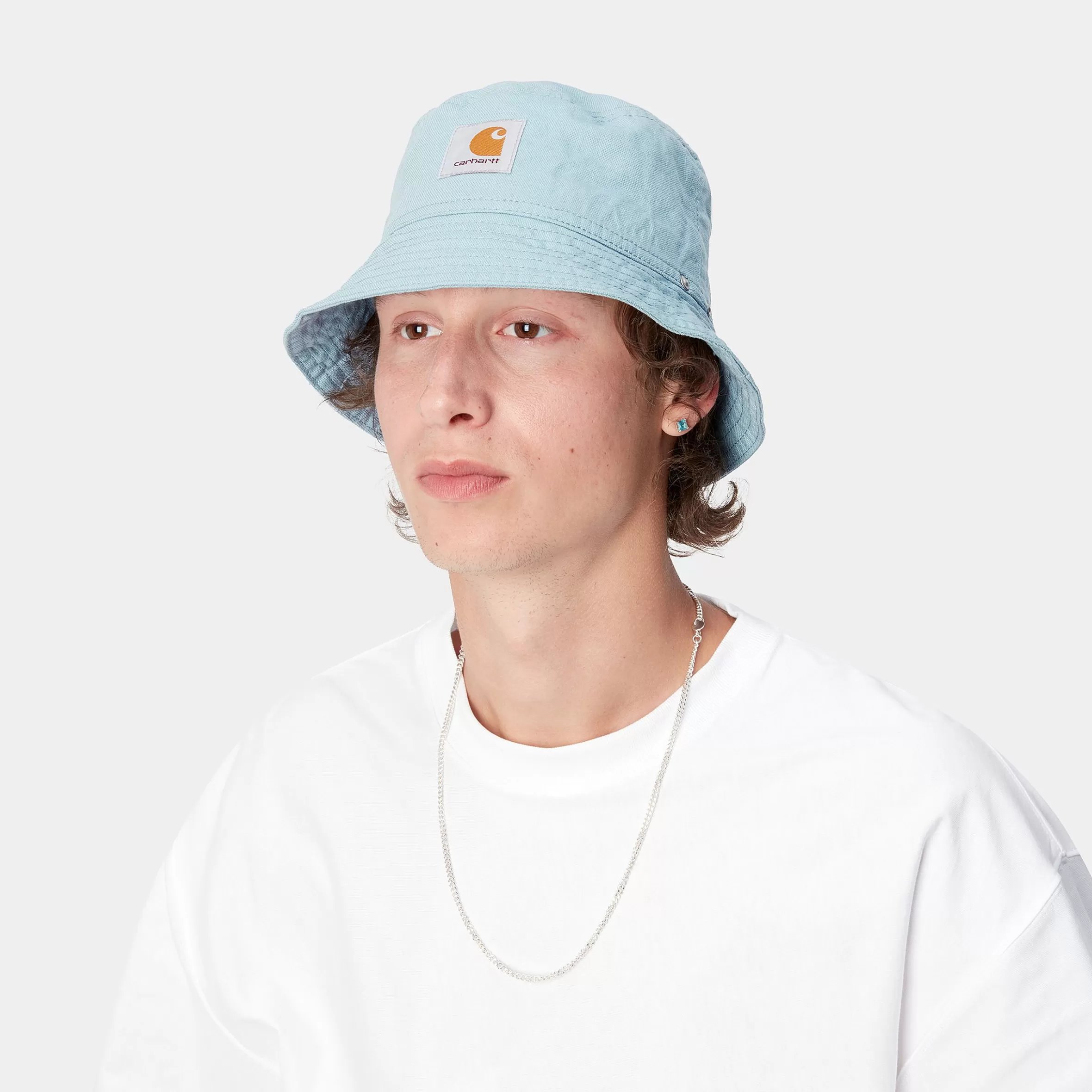 Acessórios | Bonés & Chapéus | Carhartt WIP Walter Bucket Hat Misty Sky