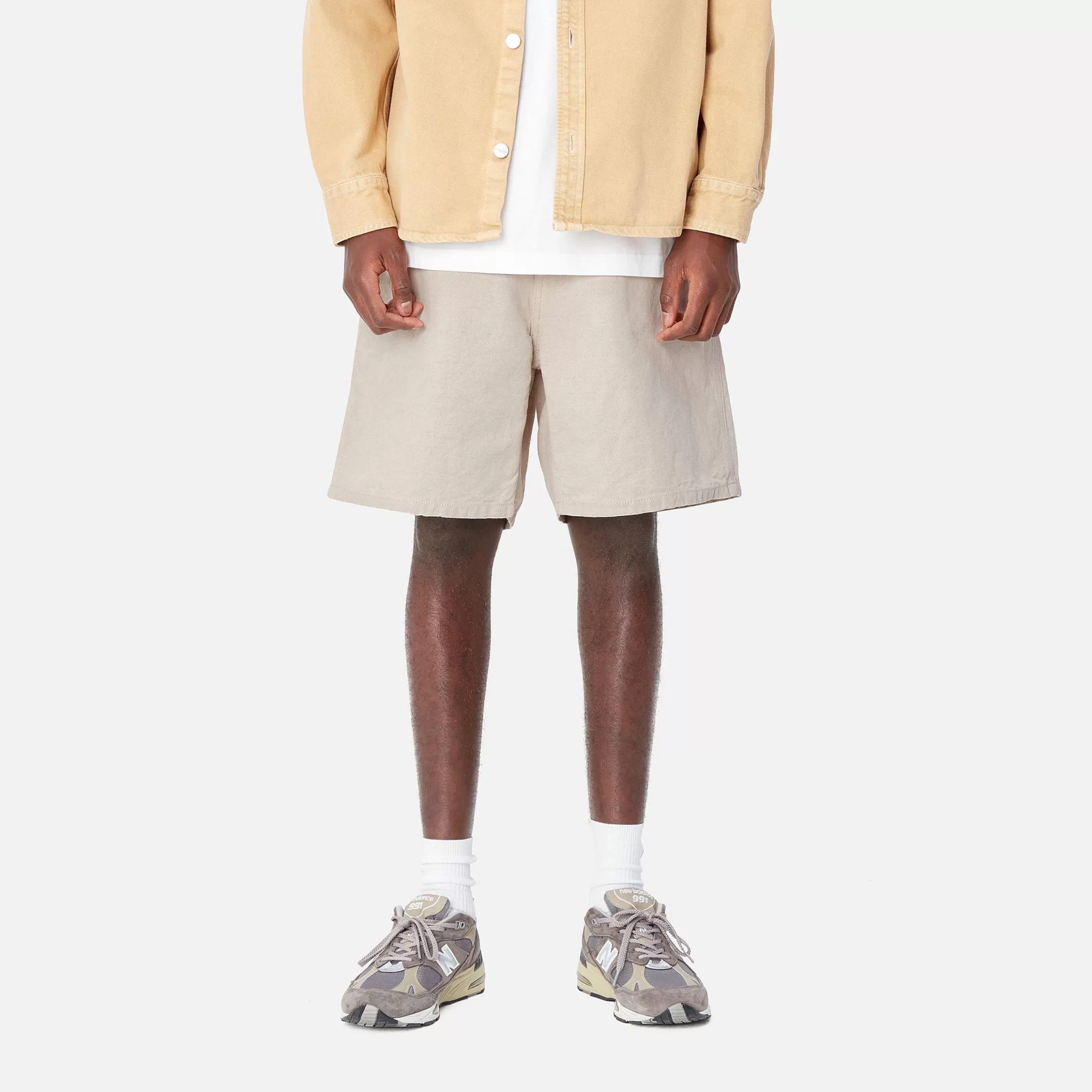 Calções E Banho | Carhartt WIP Walter Single Knee Short Natural