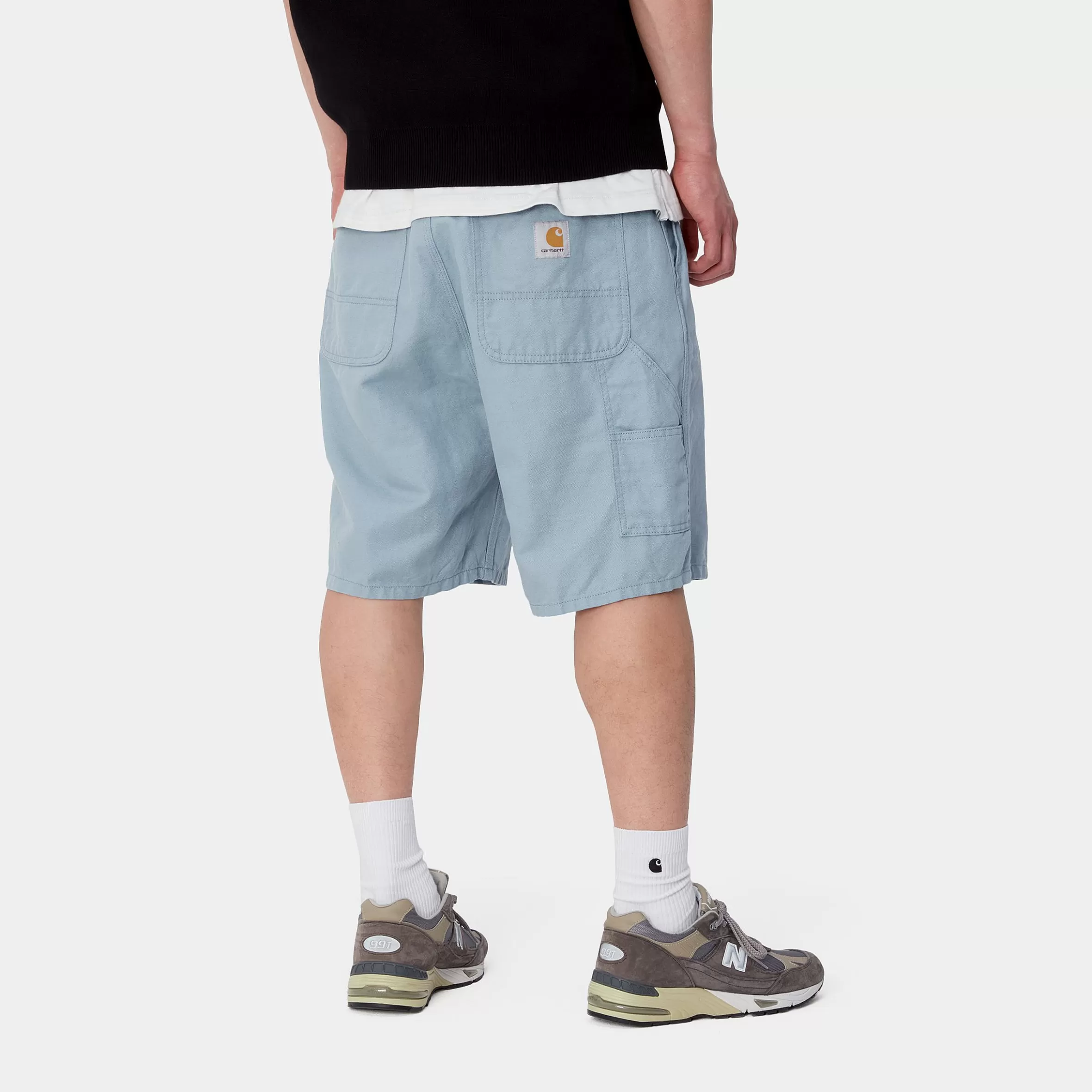 Calções E Banho | Carhartt WIP Walter Single Knee Short Misty Sky