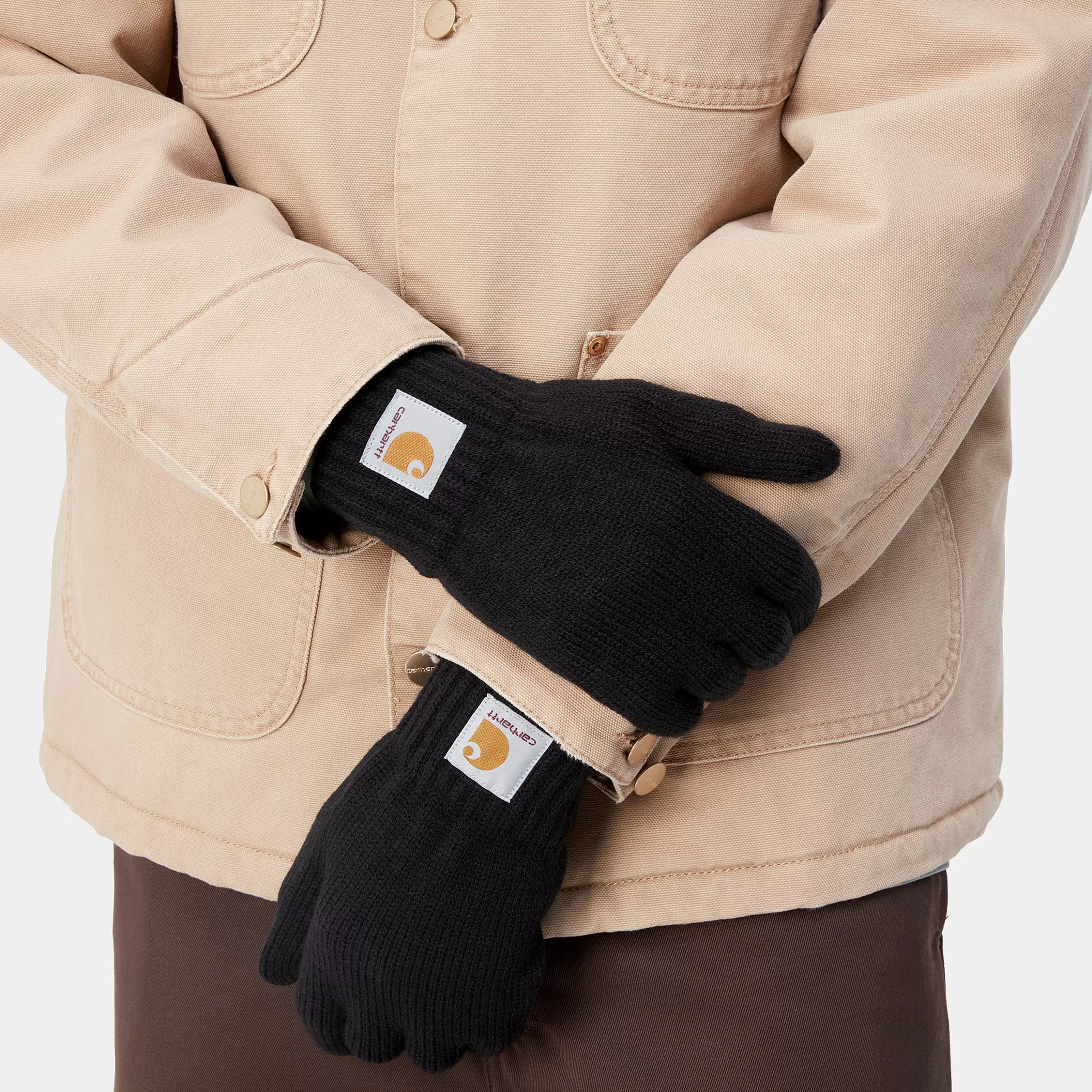 Acessórios | Luvas & Lenços | Carhartt WIP Watch Gloves Black