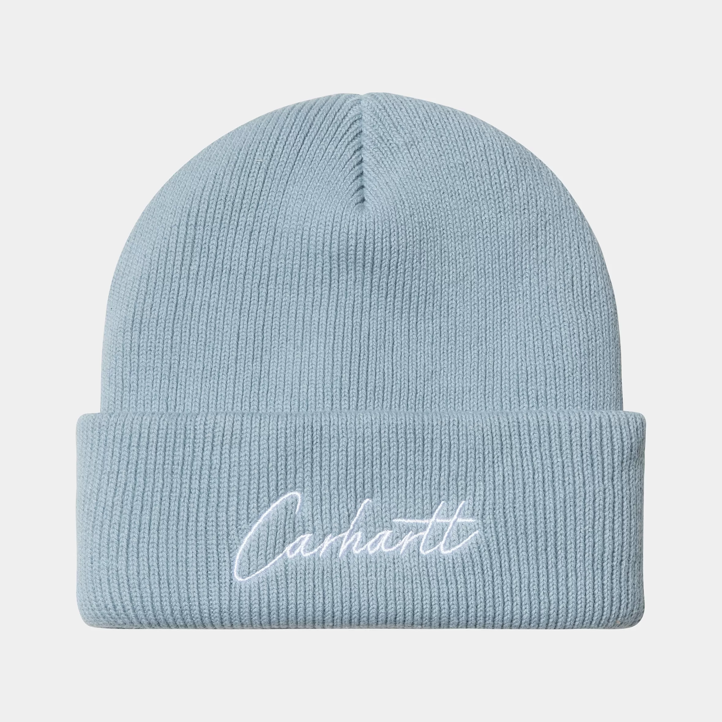 Acessórios | Bonnets | Carhartt WIP Watcher Beanie Misty Sky / White